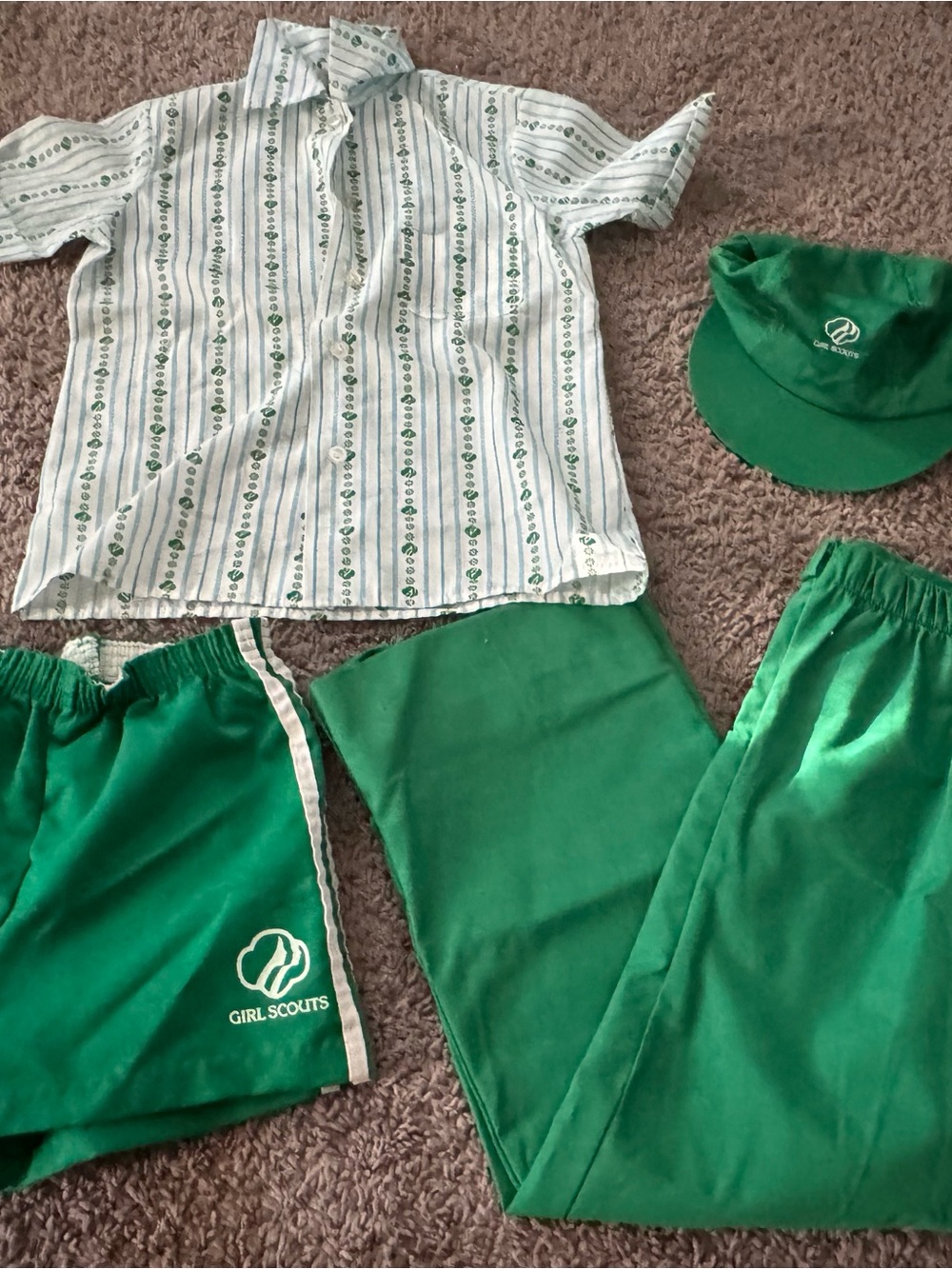 Vintage Girl Scout Junior Uniform - 7/8